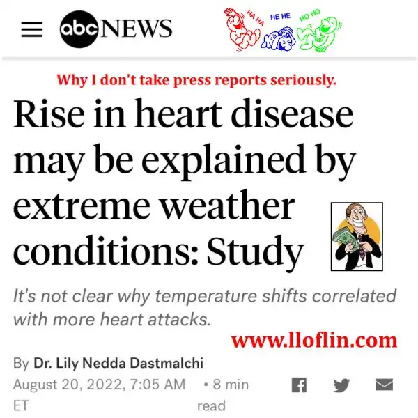 Climate and heart disease.